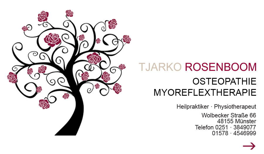 Tjarko Rosenboom - Osteopathie, Heilpraktiker, Physiotherapeut Münster